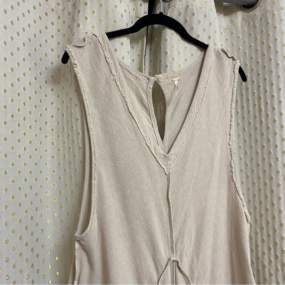 Free People Beige Jumpsuit - Picture 3 of 7